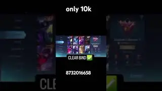 only 10k mlbb account for sell