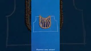Fixing net cloth on back in aari#aariwork #aaribusiness #aari #aariworkblouse #aariembroidery #aari