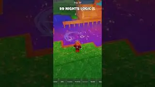 99 NIGHTS LOGIC🤯 #roblox #99nightintheforest