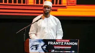 Discours d'Ousmane SONKO Colloque International du Centenaire de Frantz  Frantz Fanon