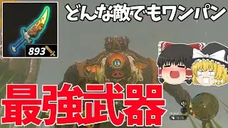 【バグ】どんな敵でもワンパンで倒せるチート過ぎる方法があるらしい…!!【ゼルダの伝説 ティアーズ オブ ザ キングダム】【ゆっくり実況】