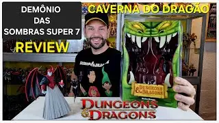 SHADOW DEMONS (DEM&Ocirc;NIO DAS SOMBRAS) SUPER 7 REVIEW! DUNGEONS AND DRAGONS CARTOON! CAVERNA DO DRAG&Atilde;O