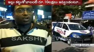 TRS Corporator Vittal Reddy Hungama in Chaitanyapuri || Hyderabad
