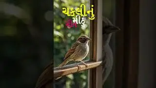 ચકલીનું મીઠું ગીત #shorts #gujaratistatus