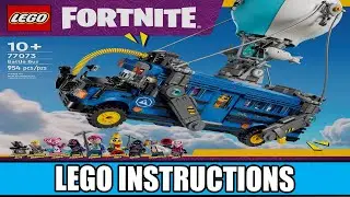 LEGO Instructions - Fortnite - 77073 - Battle Bus