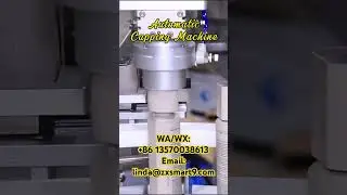 Automatic Capping Machine#cappingmachine #bottlecappingmachine #bottlecapper #screwcappingmachine