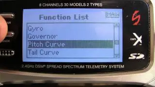 How to program Blade Msrx on Spektrum DX8