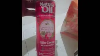 my review on Natura stretch marks oil