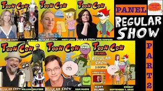 ИНТЕРВЬЮ с актерами сериала &laquo;Обычное шоу&raquo; на конвенции TOON CON 2025: Ригби Бенсон, Попс Масл Мэн...