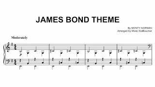 James Bond Theme - Piano Sheet Music
