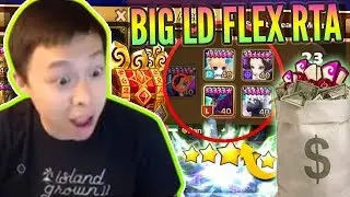 *HUGE FLEX!* LD NAT 5 RTA = TONS Of LD Lightning Summons?! - Summoners War