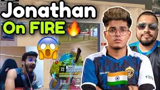 JONATHAN 1V4👿 SOUL SID & SNAX REACTION ON JONATHAN CLUTCH ||1K COMPLETE KARA DO🥺#shortsvideo #viral