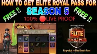 PUBG ELITE PASS FREE HACK | ELITE PASS PUBG SEASON 5 | ROYALE PASS SEASON 5 HACK |