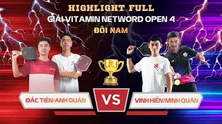 Full highlights of the friendly match between Dac Tien-Anh Quan and Vinh Hien-Minh Quan at the 4t...