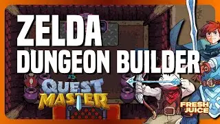 I love this ZELDA DUNGEON MAKER! - Quest Master Review (Fresh Juice - Episode 38)