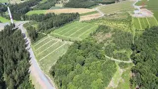 Windradbau bei Bracht