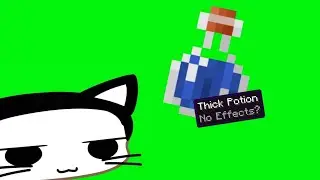 MrCat drinks a thick potion