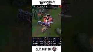 FNC Humanoid's Epic Under Turret Dive on G2 Caps ! #shorts
