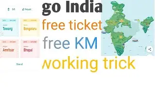 go India free ticket free km working trick 😱😱😱🔥🔥