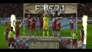 full Europa league celebrations on FTS 24