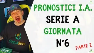 6&deg; GIORNATA SERIE A: ANALISI QUOTE E STATISTICHE JUVENTUS-MILAN, NAPOLI-GENOA e LE ALTRE (pt.2).