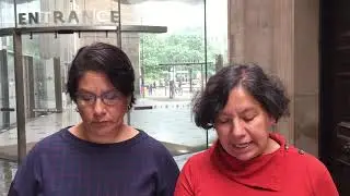 Justice for Claudia (to camera)