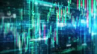 The digital realm is a conduit for abstract stock exchange data