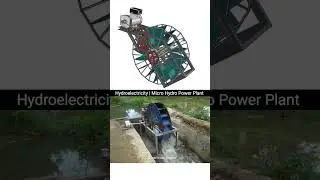DIY Micro Hydro Power Plant: How to Harness Stream Energy for Electricity #renewableenergy