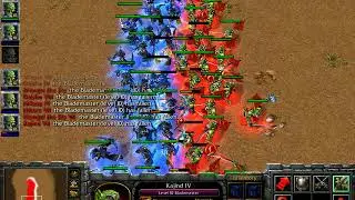 100 Demon Hunter vs 100 Blademaster