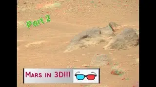 Mars 3D  - Images!!!   (Anaglyph 3D),   Part 02 - HD 4k