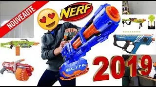 Nouveaut&eacute;s NERF 2019 !!! ( rival, mega, elite, zombie )