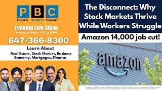 Stocks Soar, Jobs Slide: Why Even Amazon Is Cutting 14 000 Roles