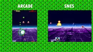 Arcade Vs SNES - Cosmo Gang The Video