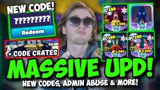 [NEW CODES] New Chest & Raffle Update & ADMIN ABUSE! | Spongebob TD