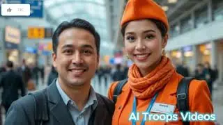 Welcoming Smile: A Pretty Air Hostess and Passenger | part 1 #airhostess #shorts   #dubai