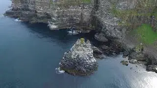 Drone photoage of Rathlin island