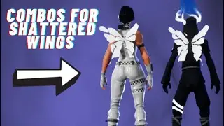 BEST COMBOS FOR *NEW* SHATTERED WINGS BACKBLING (MONARCH LEVEL UP PACK!) -fortnite battle royale