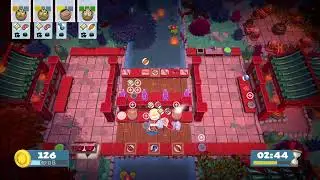 Overcooked 2 | Seasonal Update | New Year 2 | Level 1-5 (3 Stars)