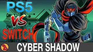 Cyber Shadow Switch VS. PS5 PLUS 1st Level Gameplay on BOTH