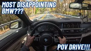 How Well Does A 2014 BMW 535i Handle??? - 4K POV Drive