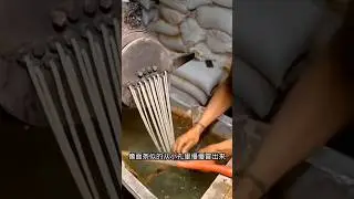 Process of making plastic rice😱 #shorts #vilegelife #satisfying #vairalshorts