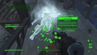 Freezing Radium Rifle vs Quincy Gunners (Fallout 4)