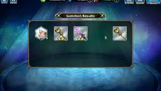 [VALKYRIE CONNECT] part2 Summons Prisma Illya party 30step - King of Knights Rnecca