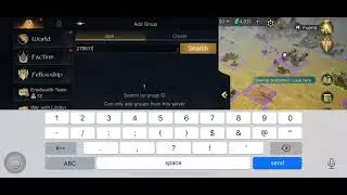 LotR: Rise to War How to join a Group chat