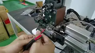 Continuous Strip Terminal Machine   Double Wire