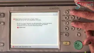 Canon iR Advance Fehlercode E0004-0000 C5035/C5045/C5035/C5030/5250 zurücksetzen