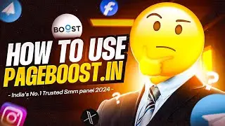 How To Use Pageboost.in Smm Panel | Indias Fastest & No.1 Smm Panel In 2025 | PAGEBOOST