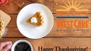Happy Thanksgiving 2017 from WestCare California!