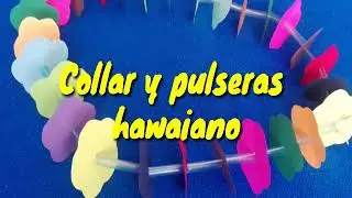 Hawaiano*Collar y pulseras.