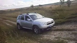 Dacia Duster checking ground clearance